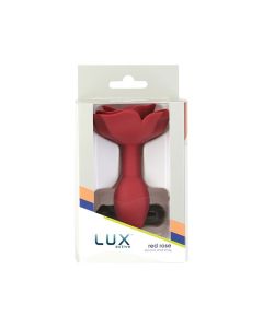 Lux Active Red Rose Silicone Anal Plug